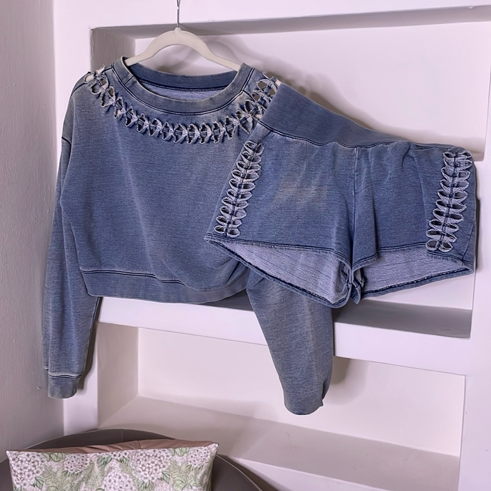 Guess Denim Two Piece Matching Set - image 1